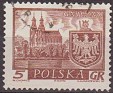 Poland 1960 Landscape 5 Groszv Marron Scott 947. Polonia 947. Uploaded by susofe